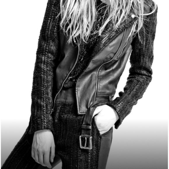 NWT 7 For all Mankind Malhia Kent Tweed Pants Capsule Collection Size 26 - Picture 2 of 12